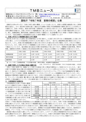国税庁「令和7年度 査察の概要」公表